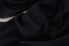 Dolce & Gabbana Elegant Black Silk Men's Scarf