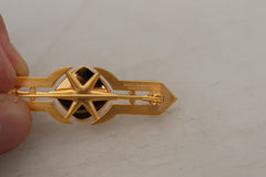 Dolce & Gabbana Elegant Gold-Plated Brooch Pin