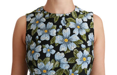 Dolce & Gabbana Elegant Floral Mini Shift Dress