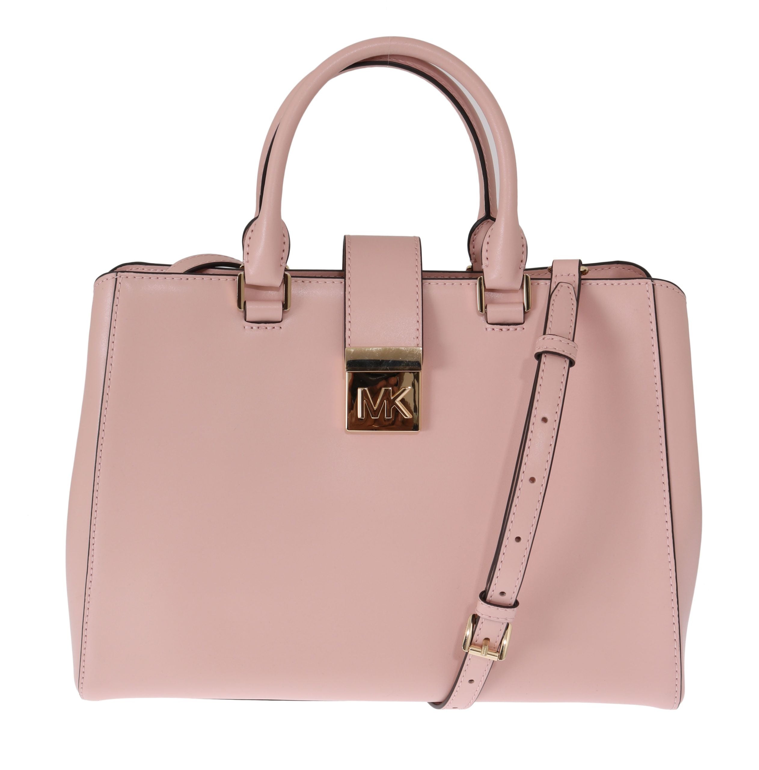 Michael Kors Pink MINDY Leather Shoulder Bag