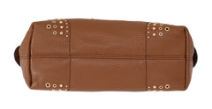 Michael Kors Brown JET SET Leather Shoulder Bag