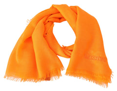 Missoni Orange Wool Unisex Neck Warmer Scarf