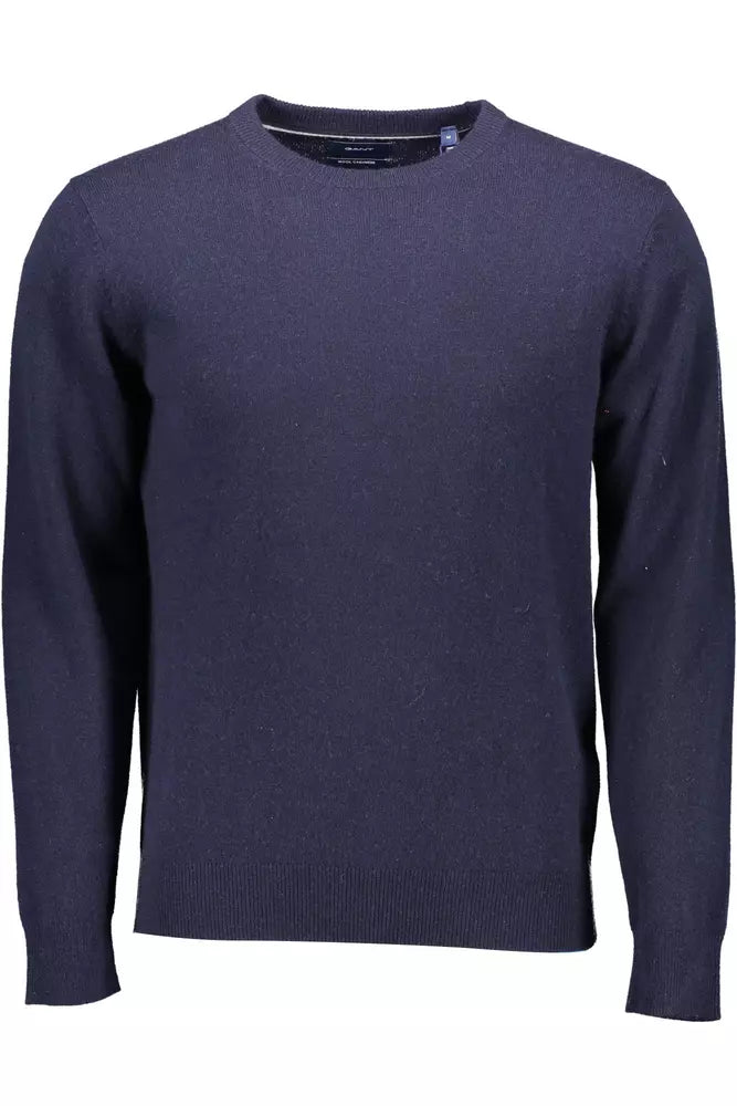 Gant Chic Blue Wool-Cashmere Men's Sweater