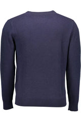 Gant Chic Blue Wool-Cashmere Men's Sweater