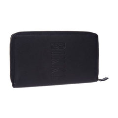 Bikkembergs Black Leather Di Calfskin Wallet