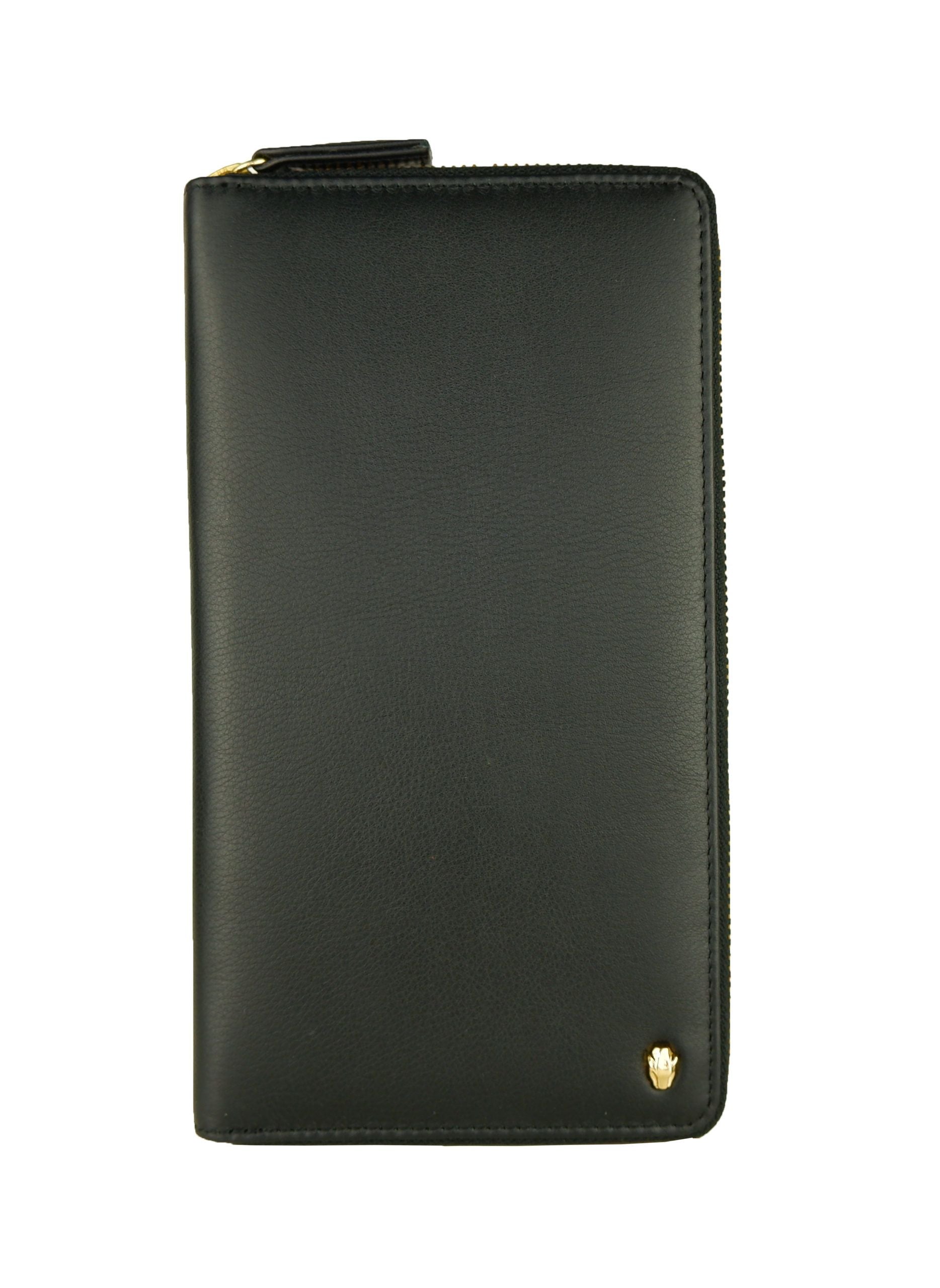 Cavalli Class Black Leather Wallet