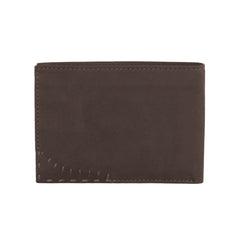 La Martina Brown Leather Di Calfskin Wallet