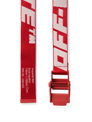 Off-White Red Polyamide Belt