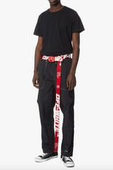 Off-White Red Polyamide Belt