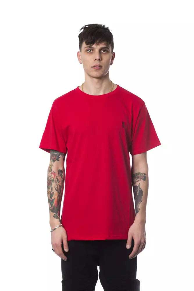 Nicolo Tonetto Red Cotton T-Shirt