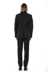 Uominitaliani Black Wool Suit