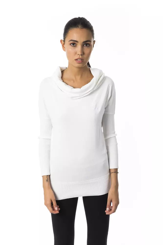 BYBLOS White Polyamide Sweater