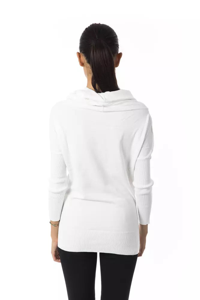 BYBLOS White Polyamide Sweater