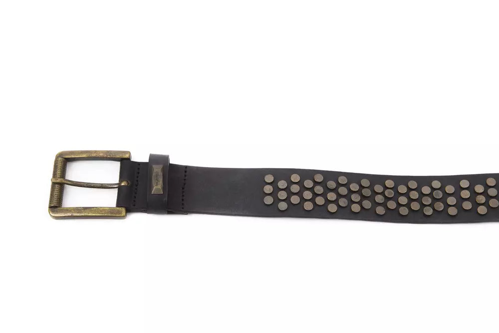 BYBLOS Black Leather Belt