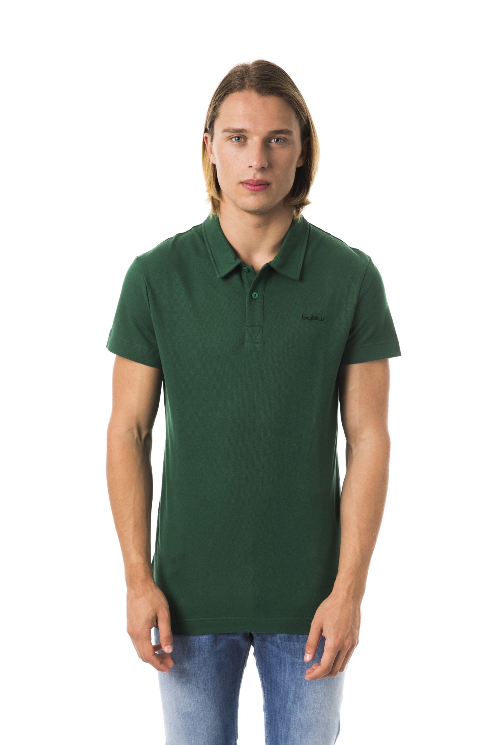 BYBLOS Green Cotton T-Shirt