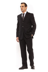 Ferre Black Wool Suit