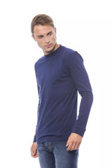 Verri Blue Cotton Sweater
